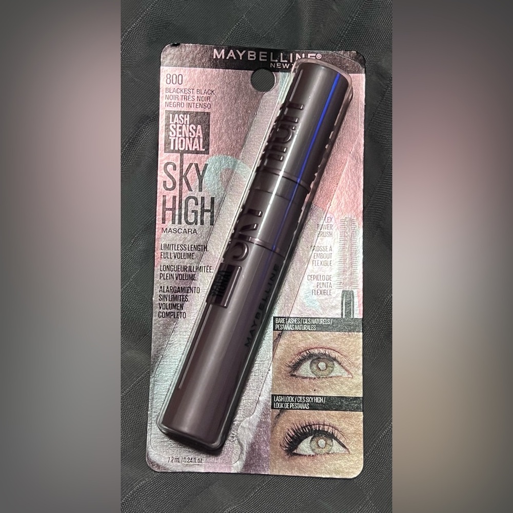 Maybelline Lash Sensational Sky High Waterproof Mascara Makeup, Waterproof